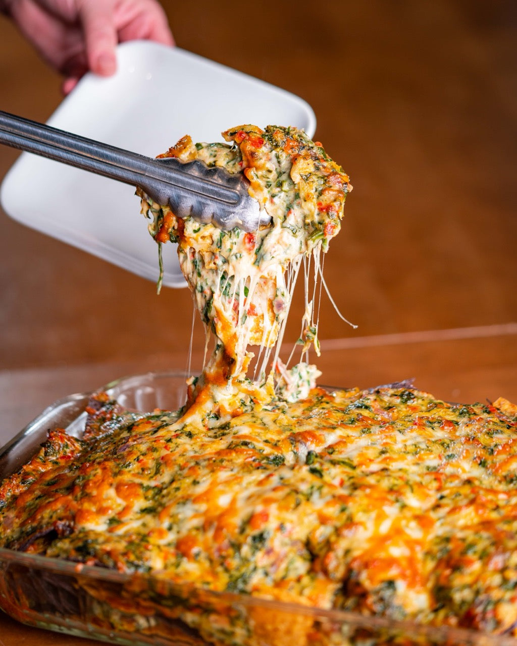 Spinach and Artichoke Dip Nachos Recipe | Made with Hacienda Authentic Tortilla Chips