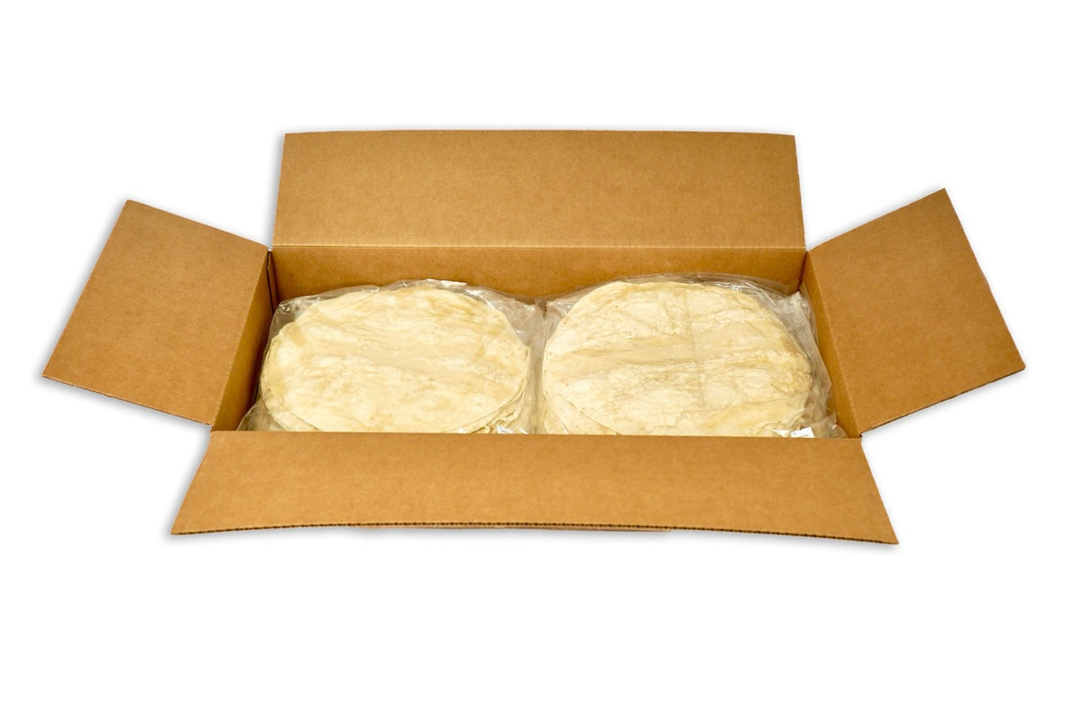 Tortillas de harina auténticas Hacienda de 12 pulgadas, 10 unidades (caja de 12) 