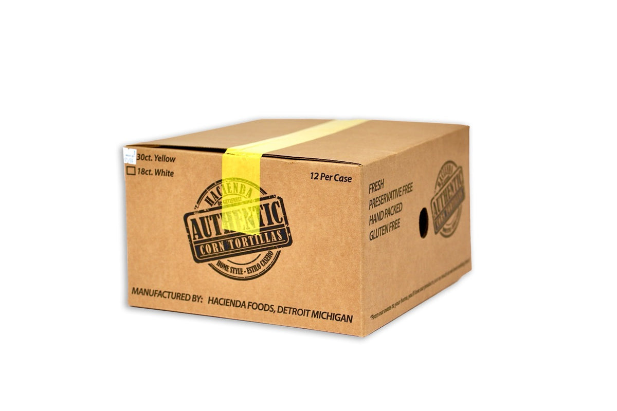 313 Urban Yellow Corn Tortillas, 30ct - Case of 12