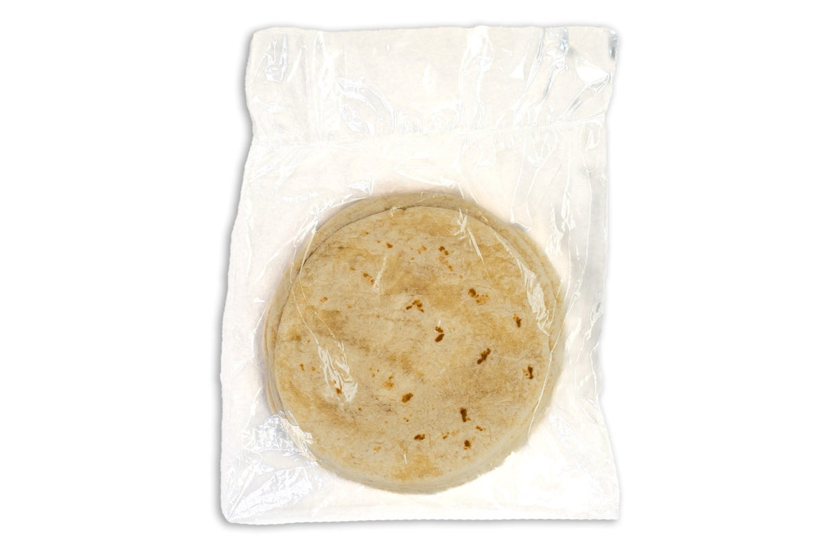 Tortillas de harina auténticas de 6 pulgadas de Hacienda, 10 unidades (caja de 24) 