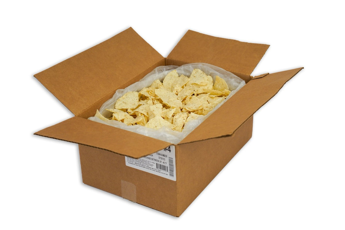 Hacienda Raw Corn Tortilla Chips - 20lbs