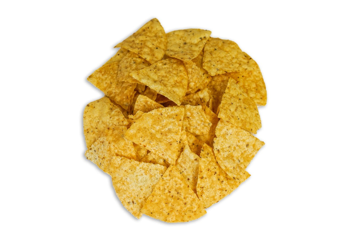 Hacienda Salted White Corn Tortilla Chips - Case of 12