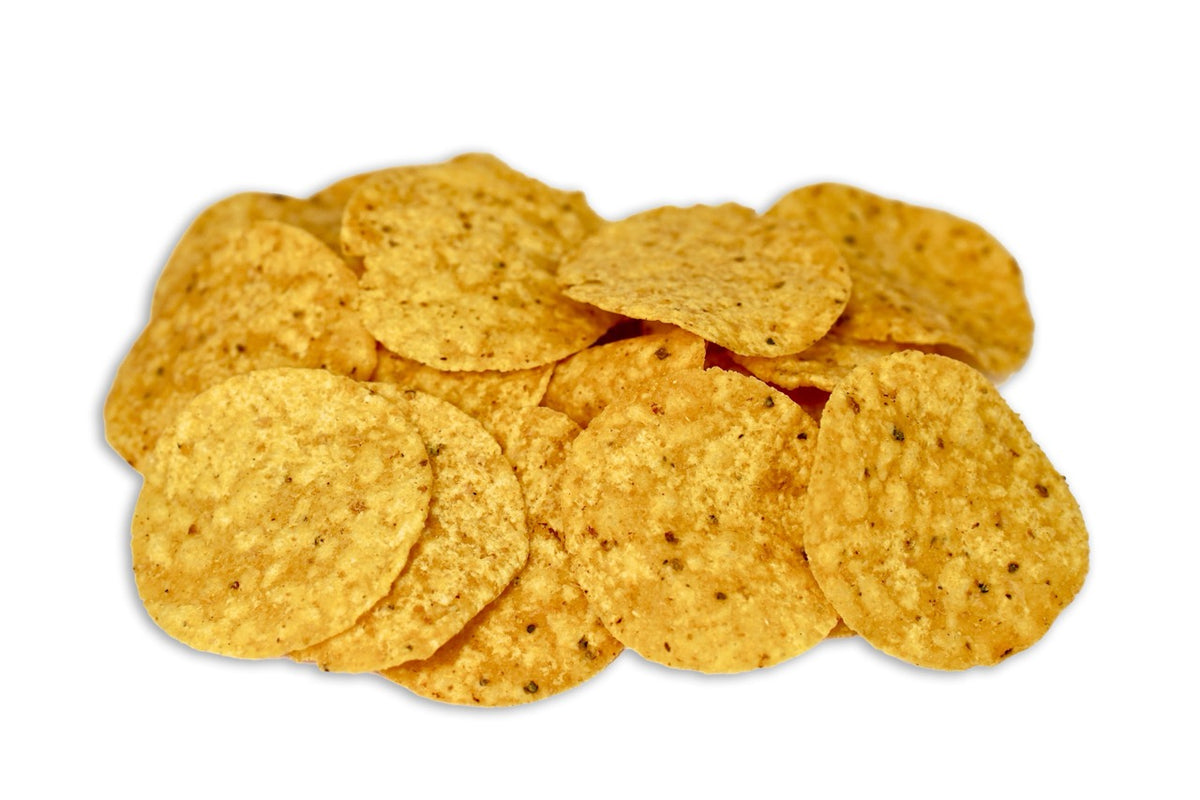 Hacienda Yellow Corn Round Tortilla Chips - Case of 12