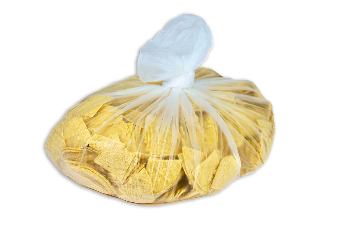 Hacienda Yellow Corn Raw Tortilla Chips - 25lbs